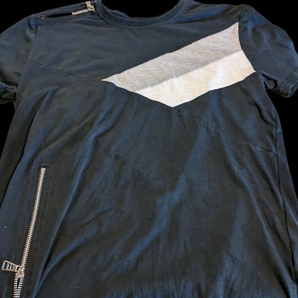 Trill Nation Women's Small Tee with Zippers Stretch - Picture 1 of 2